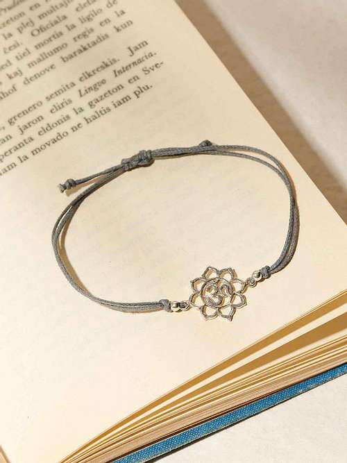 Om Armband Silber