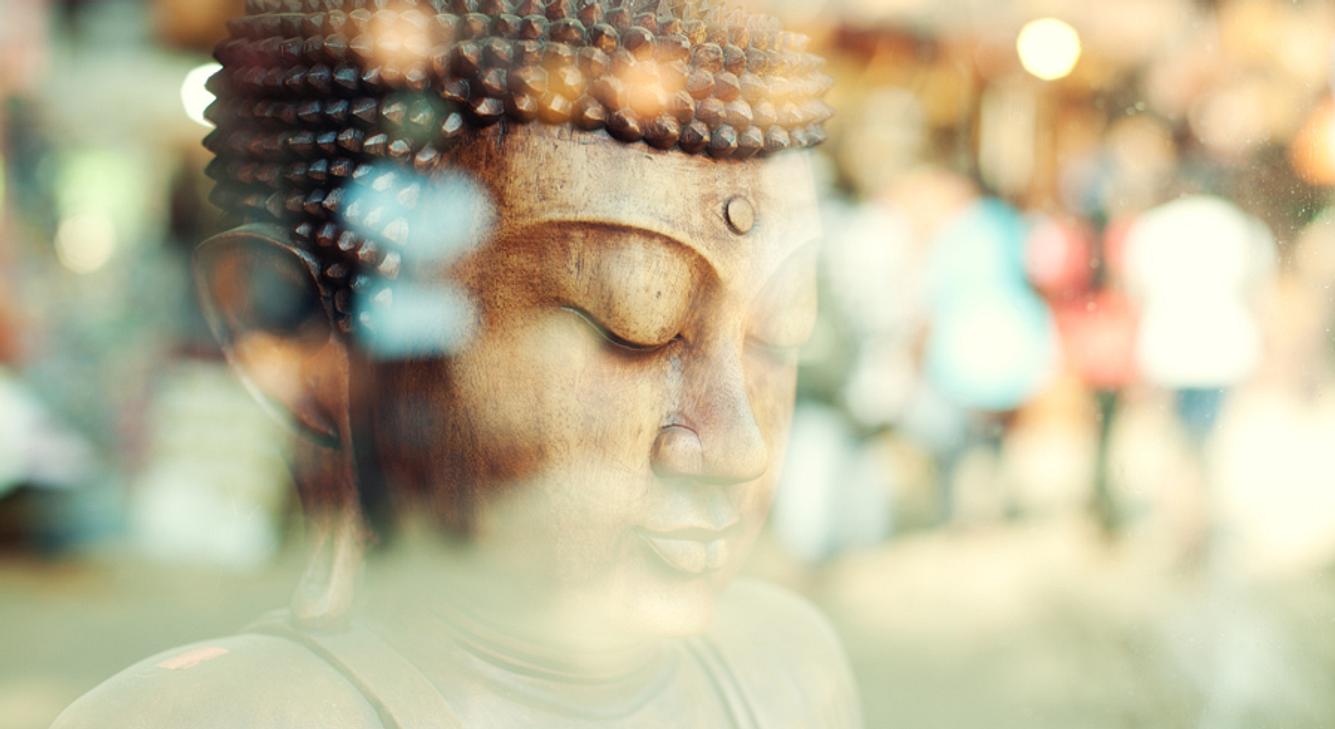 Buddha Figur innerer Frieden