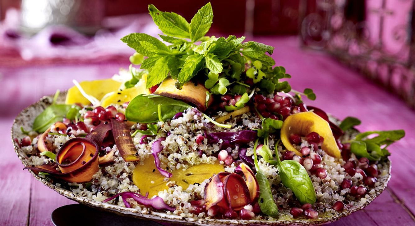 Buddha-Salat mit Quinoa