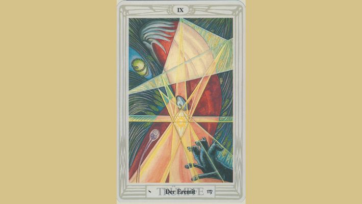 Der Eremit Crowley Tarot - Foto: Crowley Tarot