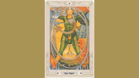 Der Narr Tarot Crowley - Foto: Crowley Tarot