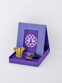 Papier Altar Lila/Blau
