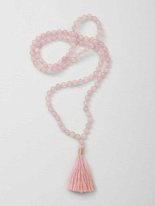 Rosenquarz Mala
