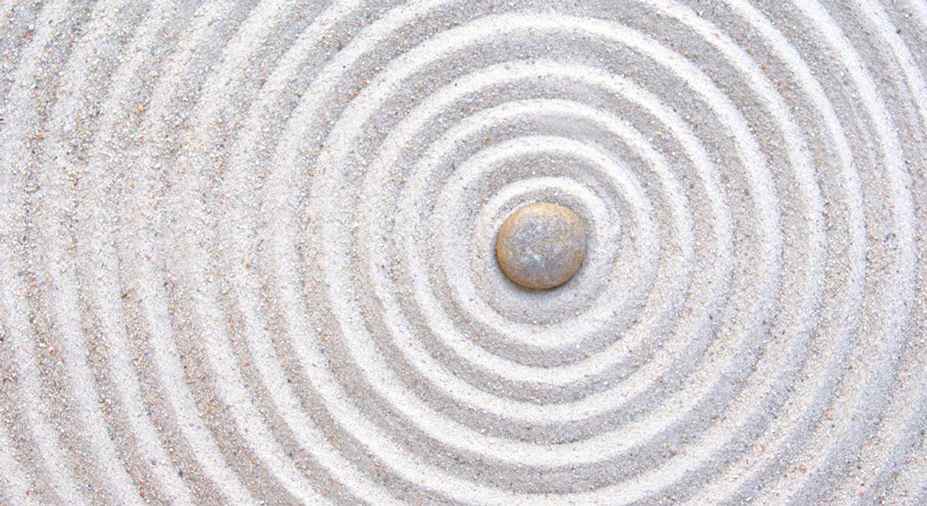 Zen Muster Sand 